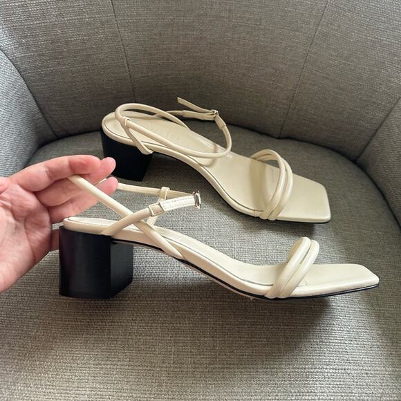NWOT: Aeyde Estelle Leather Sandals